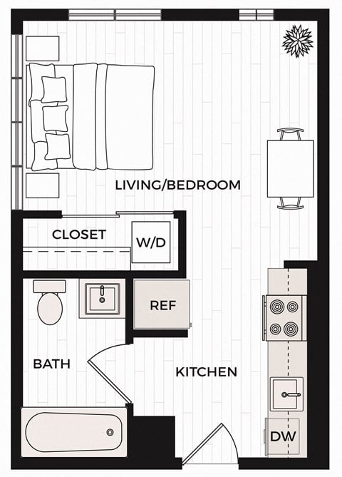 Studio C3 Floor Plan